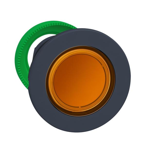Orange Illuminated Push Button