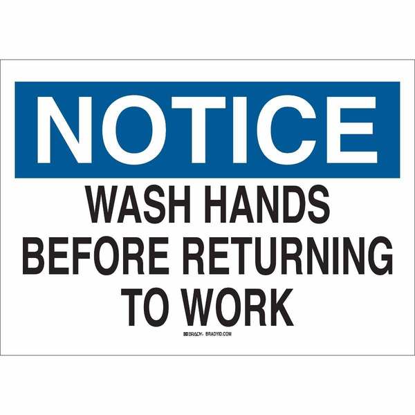 Sign, Notice, 7X10