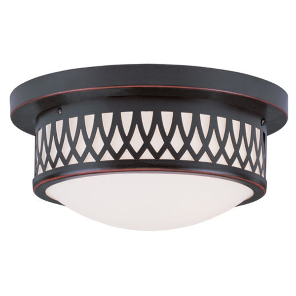 Westfield 2 Light Olde Bronze Ceiling Mo