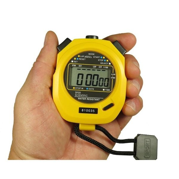 Large Display Water Resistant Stopwatch