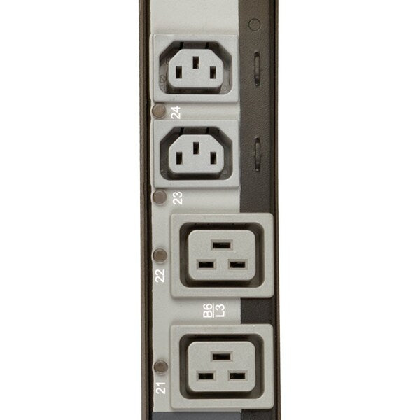 PDU, 3-Ph, Switched, 22.1kW, 12 C13, 12C19, 0U