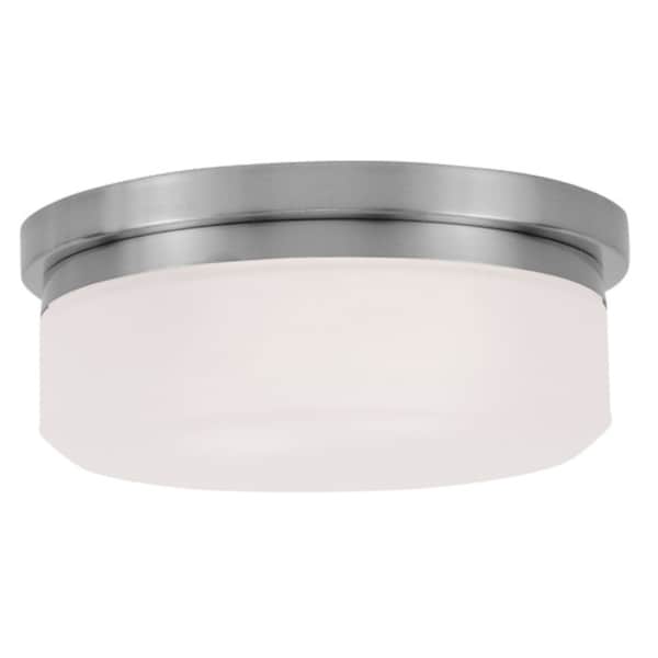 Stratus 2 Light Brushed Nickel Ceiling Mount or Wall Mount