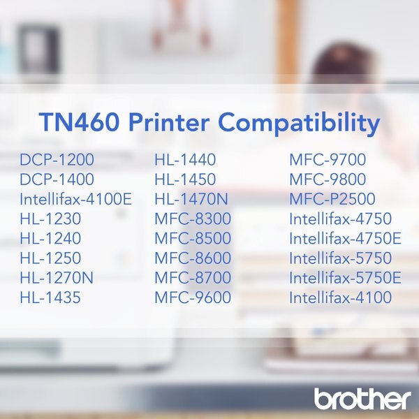 Toner For TN460, 6K Pages