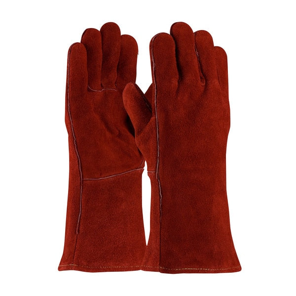 Welding Gloves, Cowhide Palm, Mens, 12PK