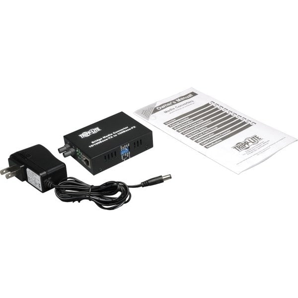 Fiber Converter, 10/100BaseT, 100BaseFX