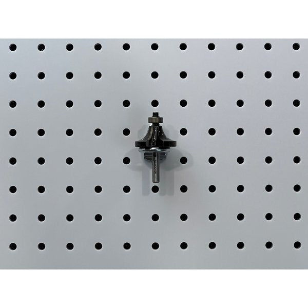 3/4 In. I.D. Steel Single Ring Tool Holder for 1/8 In. and 1/4 In. Pegboard 10 Pack