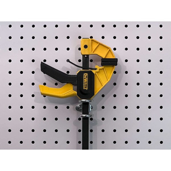 3/4 In. I.D. Steel Double Ring Tool Holder for 1/8 In. and 1/4 In. Pegboard 10 Pack