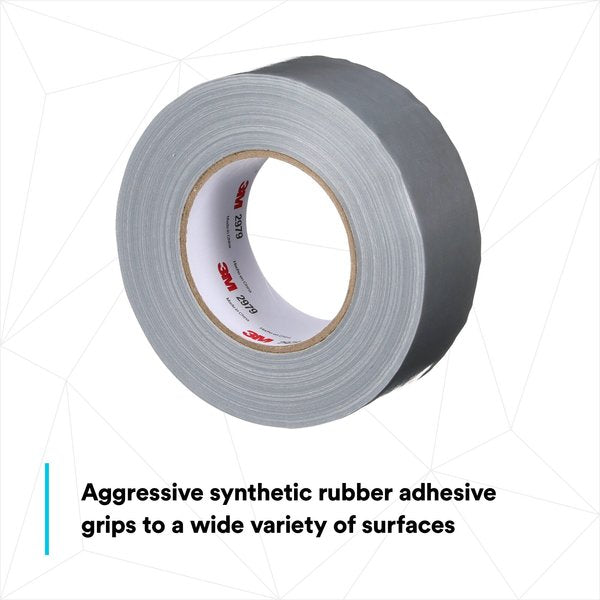 Duct Tape, Gray, 60 yd.L x 1-57/64 in.W