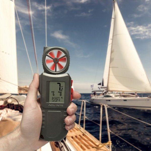 Anemometer, 0 to 199 Velocity (FPM), LCD