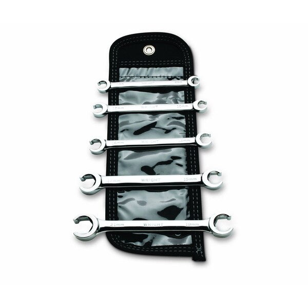 Flare Nut Wrench 5 Piece Set - Satin Met