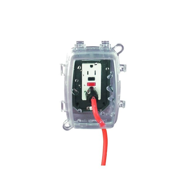Plastic In-Use Weatherproof Cover/1-Gang