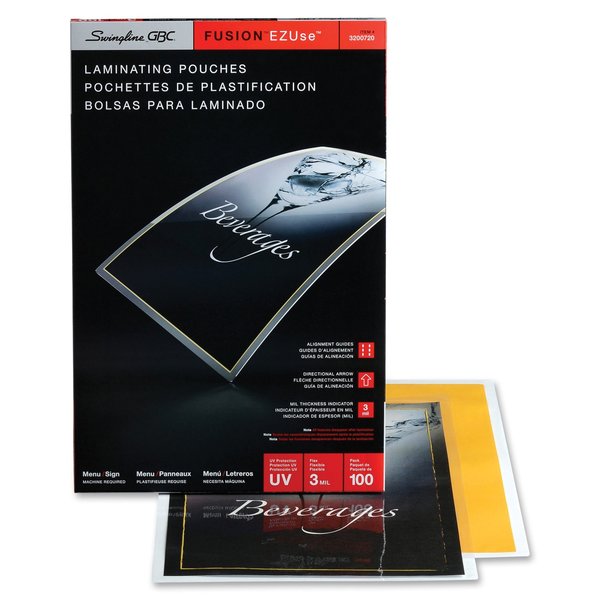 Laminating Pouches, 17-1/2x11in, PK100