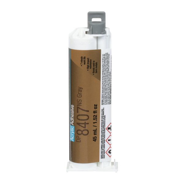 Scotch-WeldMetal Bonder Acrylic, PK12, 12 PK