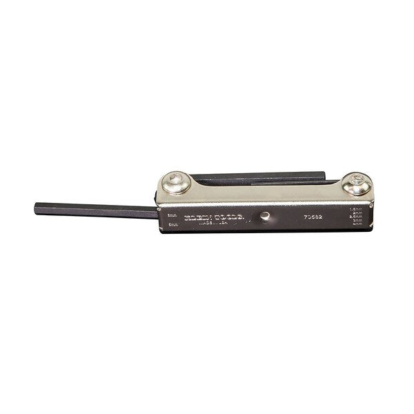 7 Piece Metric Fold-Up Hex Key Set, 70582