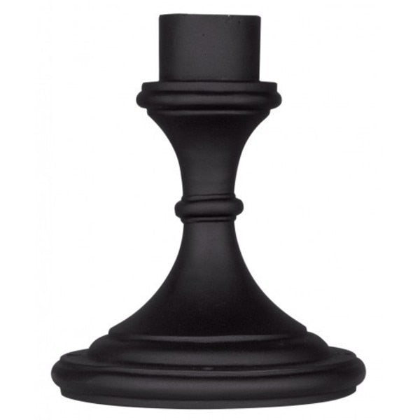 Textured Black Outdoor Pier Mount Adapte