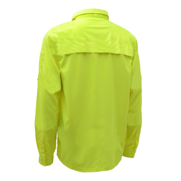 Moisture Wicking Long Sleeve Safety T-S