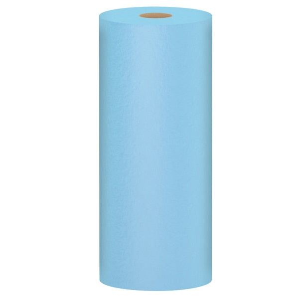 Shop Paper Towel Roll, 11 in x 10.4 in Sheet, 55 Sheets/Roll, Multi-Purpose, Blue, 12 Pack
