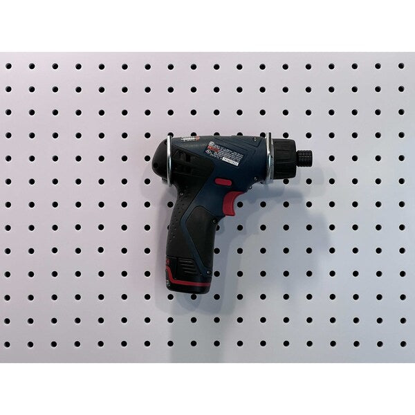 2-1/4 In. Curved Steel Pegboard Hook for 1/8 In. and 1/4 In. Pegboard 10 Pack