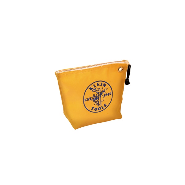 Tool Bag, #8 Canvas with Heavy Duty Brass Zipper and Brass Grommet