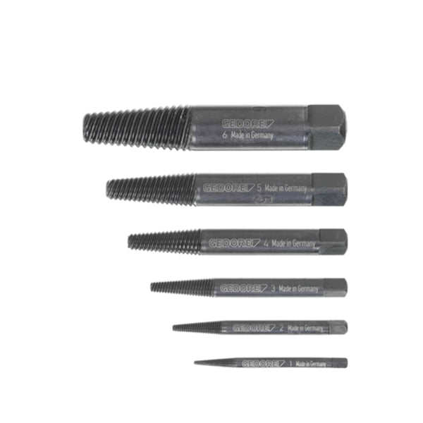 Bolt Extractor Set, 6 pcs., M3-M24