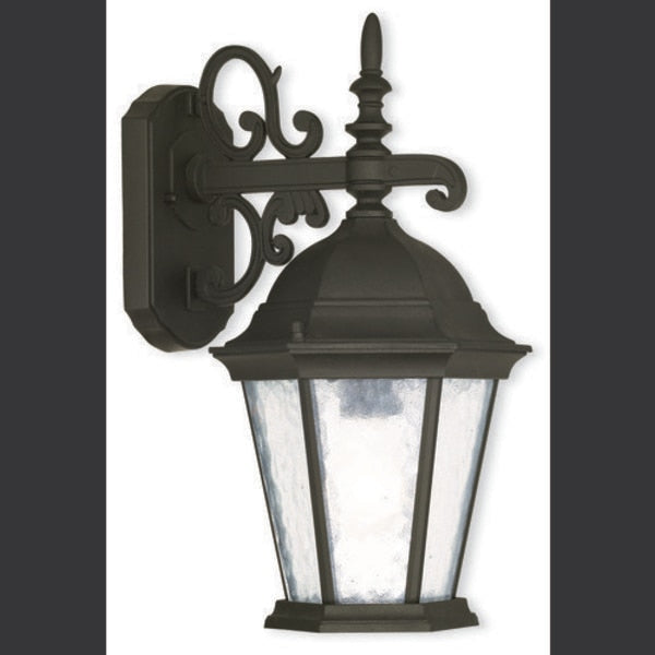 Hamilton 1 Light Textured Black Outdoor
