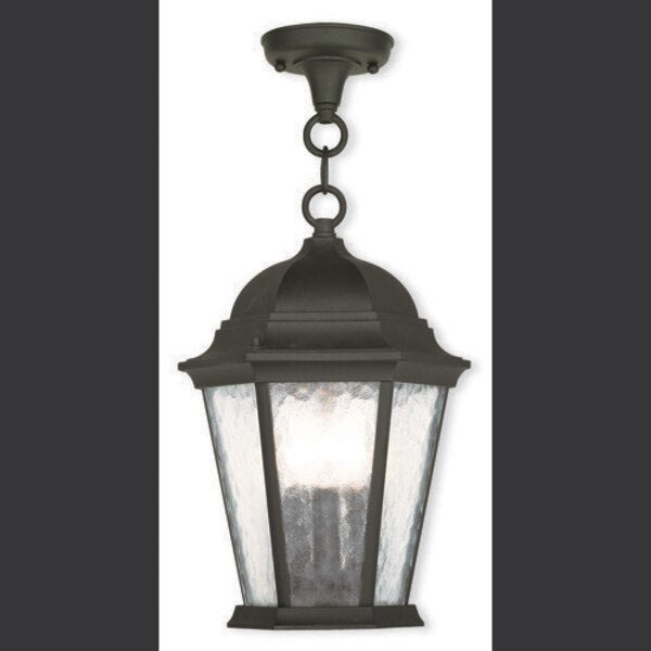 Hamilton 3 Light Textured Black Outdoor