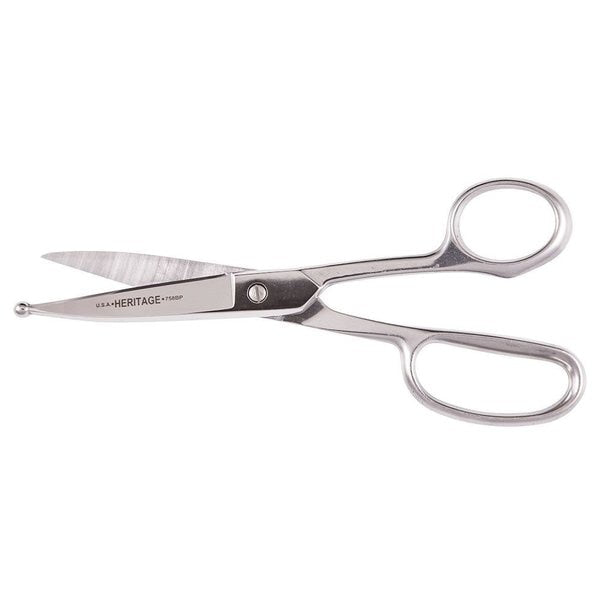 Straight Stainless Trimmer w/Ball Point, 8-Inch