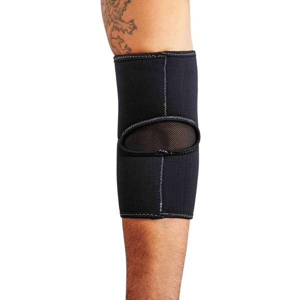 Neoprene Elbow Sleeve, 2XL, Black