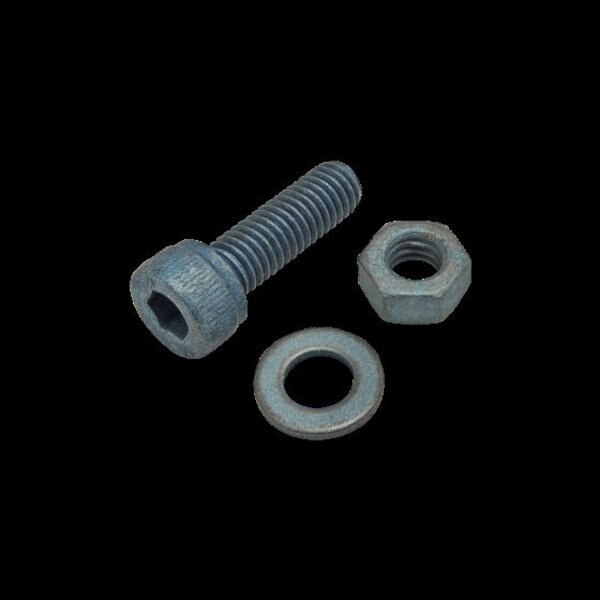 M5-0.80 Socket Head Cap Screw, Blue Zinc Plated Steel, 16 mm Length