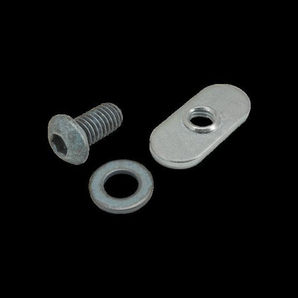 M6-1.00 Socket Head Cap Screw, Blue Zinc Plated Steel, 12 mm Length