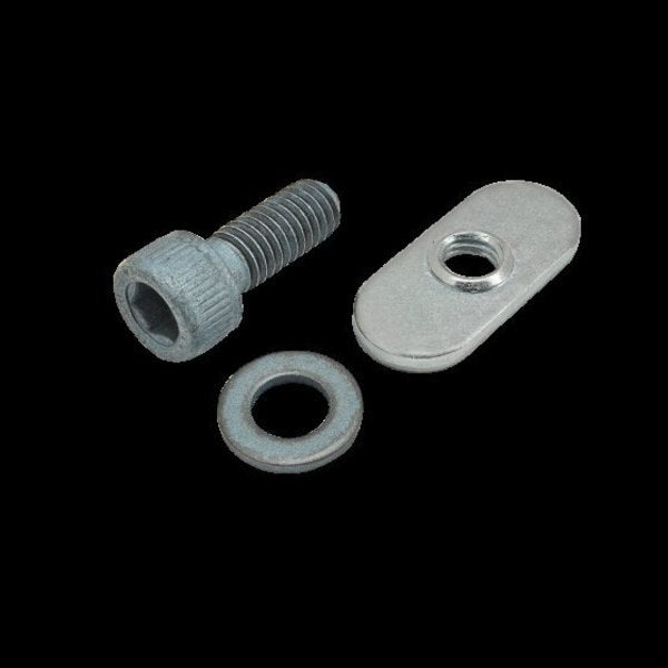 M6-1.00 Socket Head Cap Screw, Blue Zinc Plated Steel, 16 mm Length