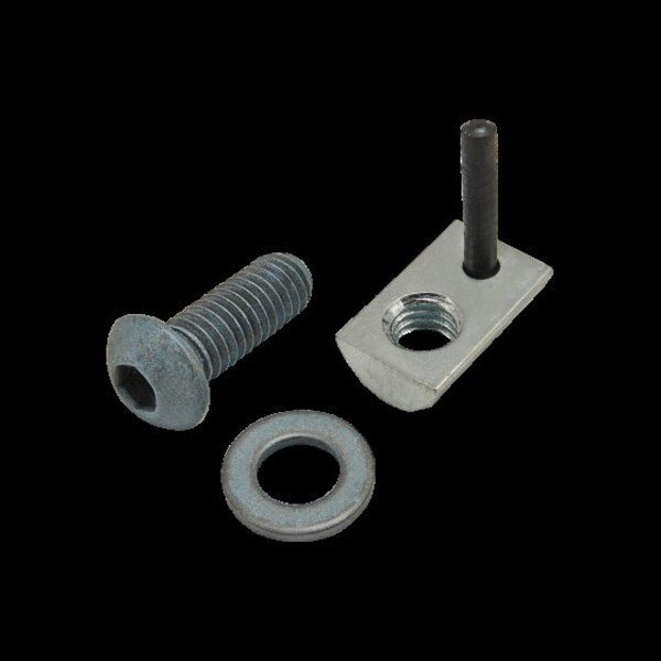 M6-1.00 Socket Head Cap Screw, Blue Zinc Plated Steel, 16 mm Length