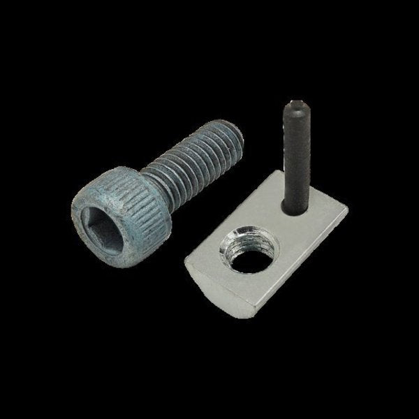 M6-1.00 Socket Head Cap Screw, Blue Zinc Plated Steel, 16 mm Length
