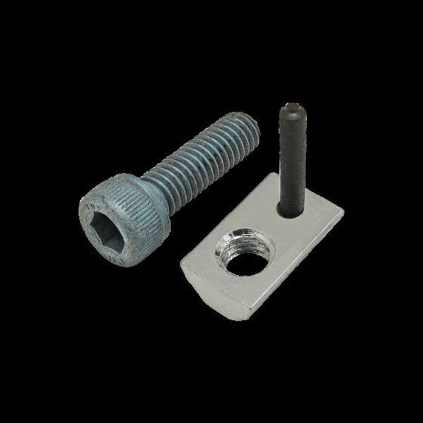 M6-1.00 Socket Head Cap Screw, Blue Zinc Plated Steel, 20 mm Length
