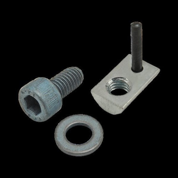 M6-1.00 Socket Head Cap Screw, Blue Zinc Plated Steel, 12 mm Length