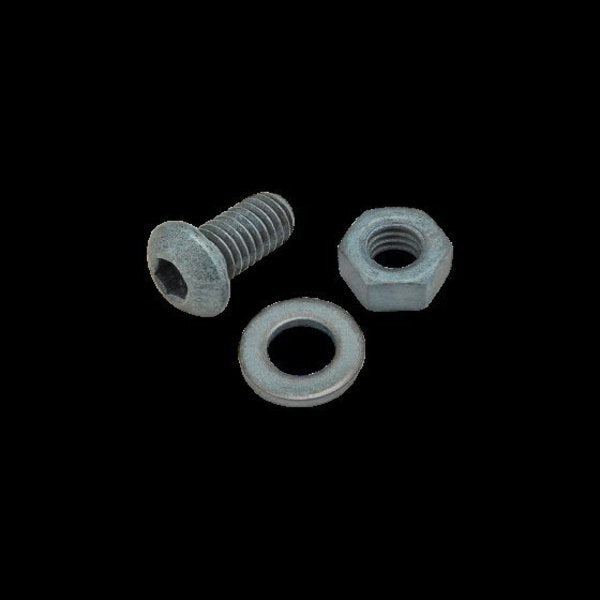 M6-1.00 Socket Head Cap Screw, Blue Zinc Plated Steel, 12 mm Length