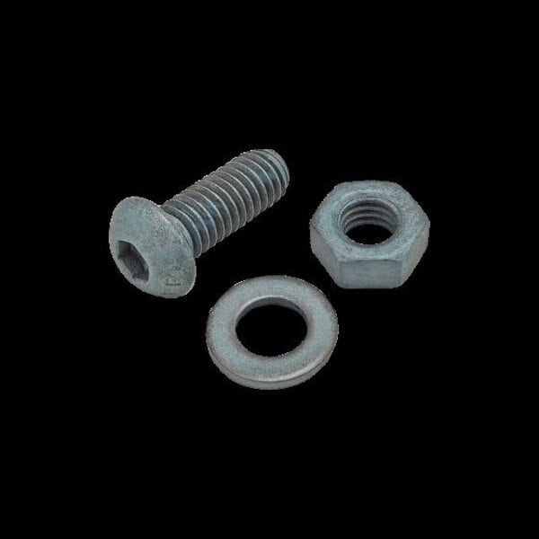 M6-1.00 Socket Head Cap Screw, Blue Zinc Plated Steel, 16 mm Length