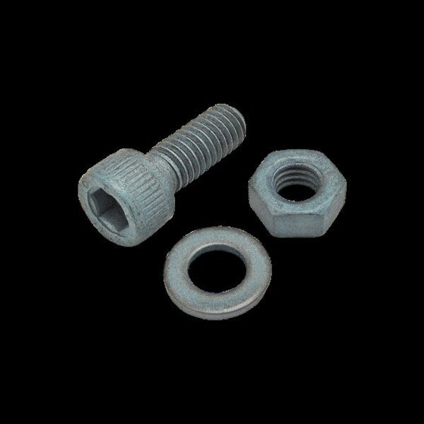 M6-1.00 Socket Head Cap Screw, Blue Zinc Plated Steel, 16 mm Length