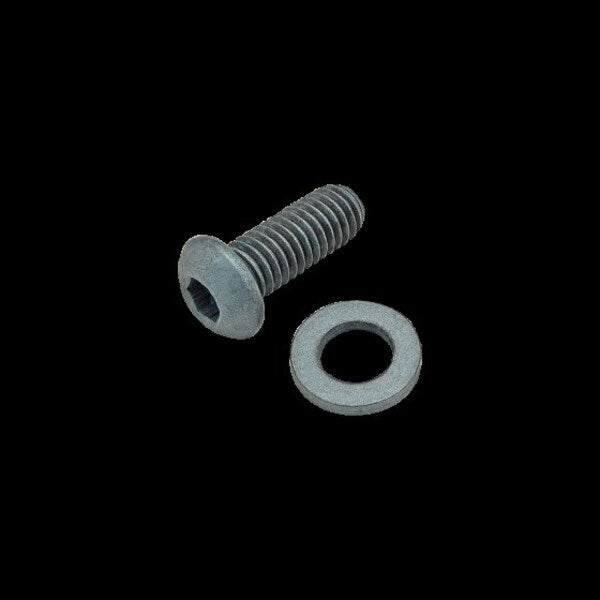 M6-1.00 Socket Head Cap Screw, Blue Zinc Plated Steel, 16 mm Length