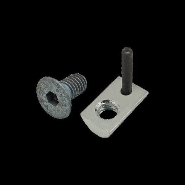 M6-1.00 Socket Head Cap Screw, Blue Zinc Plated Steel, 12 mm Length