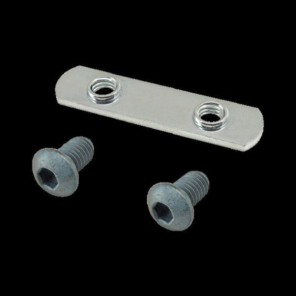 M6-1.00 Socket Head Cap Screw, Blue Zinc Plated Steel, 10 mm Length