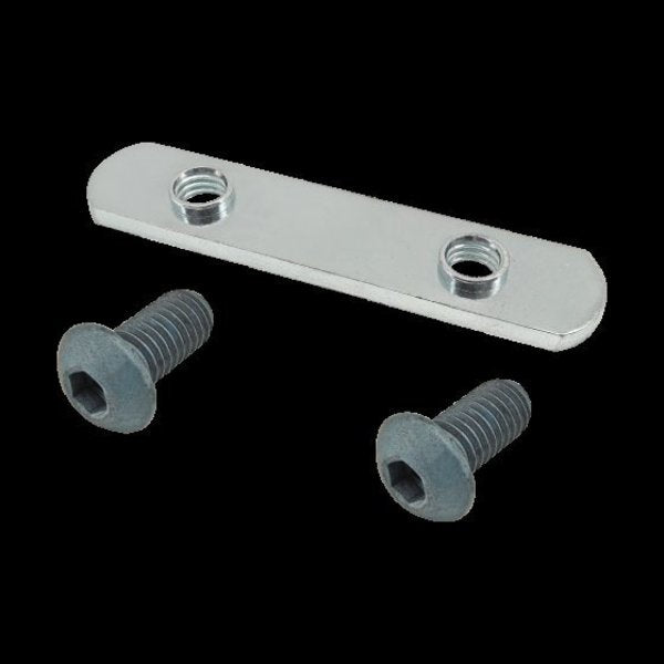 M8-1.25 Socket Head Cap Screw, Blue Zinc Plated Steel, 16 mm Length