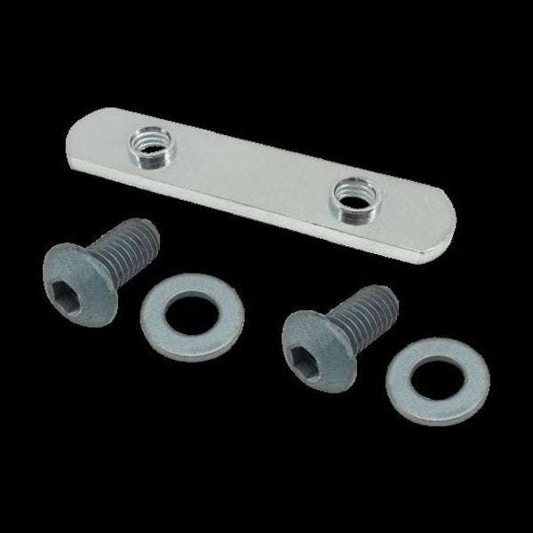 M8-1.25 Socket Head Cap Screw, Blue Zinc Plated Steel, 16 mm Length