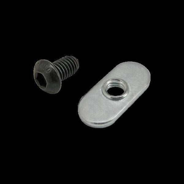 M6-1.00 Socket Head Cap Screw, Blue Zinc Plated Steel, 10 mm Length