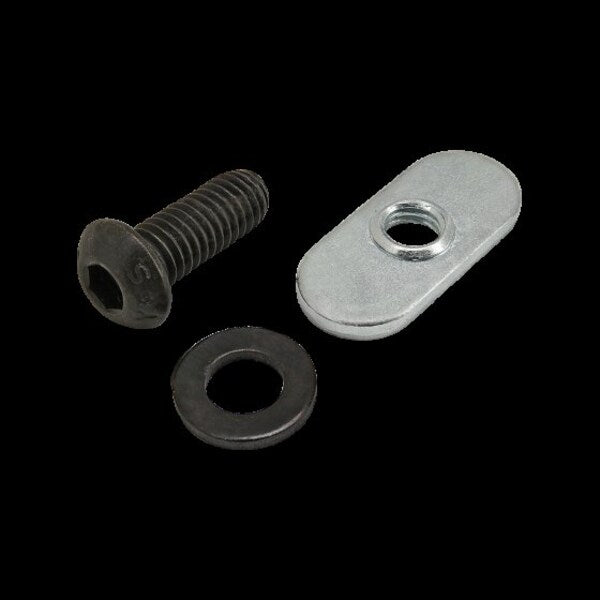 M6-1.00 Socket Head Cap Screw, Blue Zinc Plated Steel, 16 mm Length