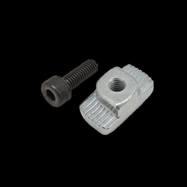 M4-0.70 Socket Head Cap Screw, Black Zinc Plated Steel, 12 mm Length