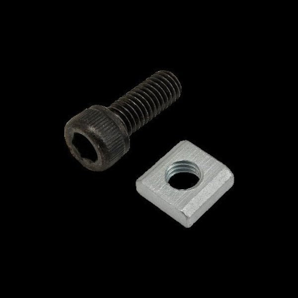 M5-0.80 Socket Head Cap Screw, Blue Zinc Plated Steel, 12 mm Length