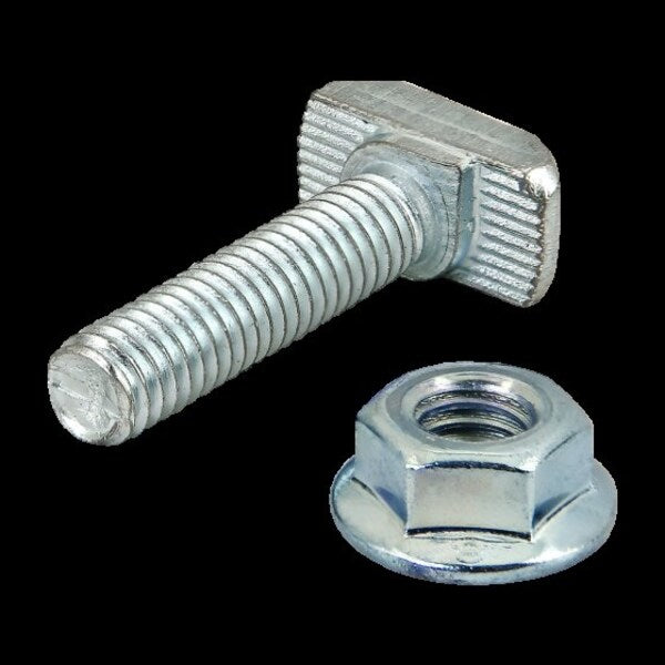 M6-1.00 Socket Head Cap Screw, Zinc Plated Steel, 25 mm L