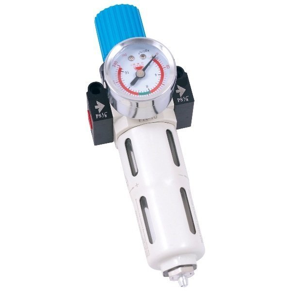 1/8 NPT Integral Filter/Regulator Unit With Drain