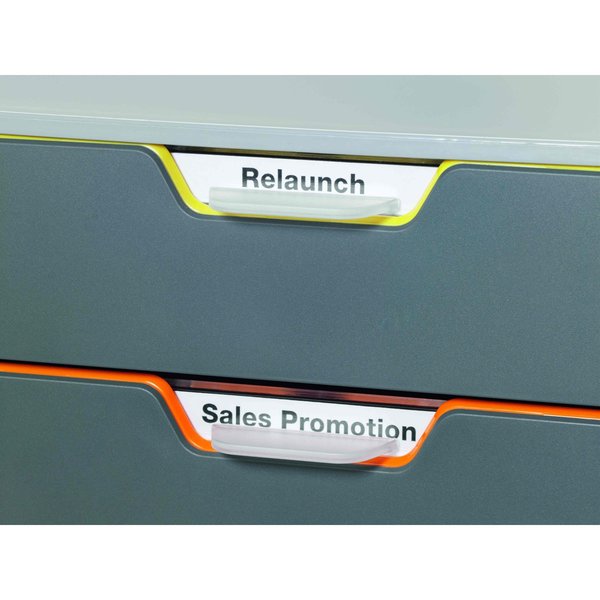 Desktop Storag, 4 Drawere Box, Gray/Multi